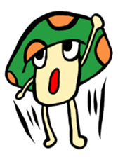 King of mushrooms sticker #1636114