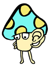 King of mushrooms sticker #1636116