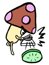 King of mushrooms sticker #1636120