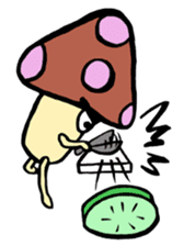 King of mushrooms sticker #1636120