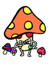 King of mushrooms sticker #1636121