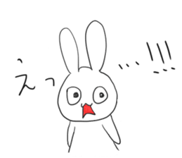 kawaiirabbit sticker #1636489