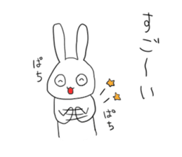 kawaiirabbit sticker #1636505