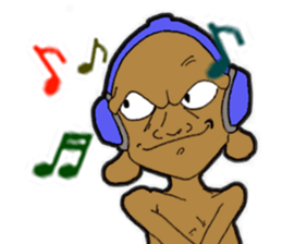 Tatty Ethnic sticker #1636652