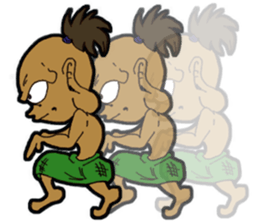 Tatty Ethnic sticker #1636681