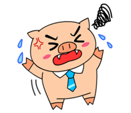 OFFICE PIG sticker #1637181