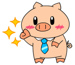 OFFICE PIG sticker #1637183