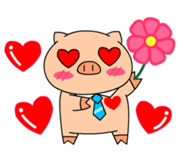 OFFICE PIG sticker #1637187