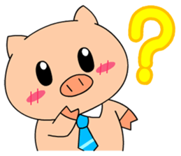 OFFICE PIG sticker #1637191