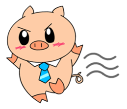 OFFICE PIG sticker #1637195