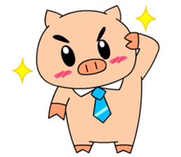 OFFICE PIG sticker #1637196