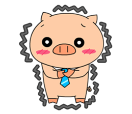 OFFICE PIG sticker #1637199
