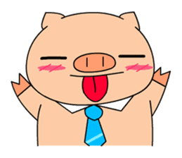 OFFICE PIG sticker #1637205