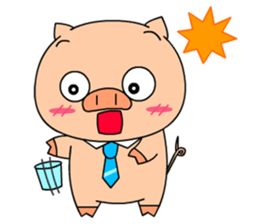 OFFICE PIG sticker #1637207