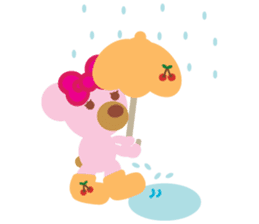 Melody the Pink Bear sticker #1637375