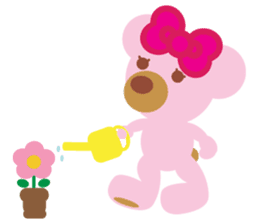 Melody the Pink Bear sticker #1637387