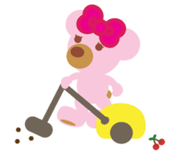 Melody the Pink Bear sticker #1637391