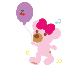 Melody the Pink Bear sticker #1637397