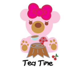 Melody the Pink Bear sticker #1637404