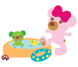 Melody the Pink Bear sticker #1637405