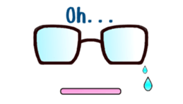 Glasses Sticker! sticker #1637755
