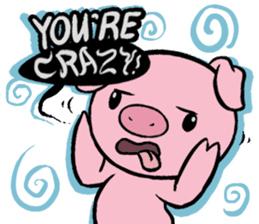 Cute piggy Aren sticker #1637772