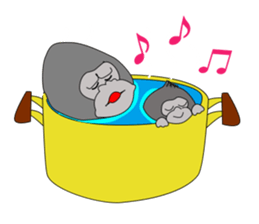 tamagorilla family sticker #1637994