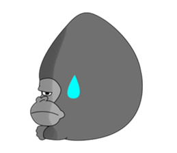 tamagorilla family sticker #1637999