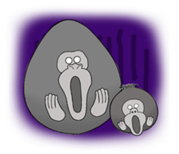 tamagorilla family sticker #1638003