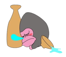 tamagorilla family sticker #1638008