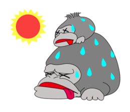 tamagorilla family sticker #1638010