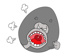 tamagorilla family sticker #1638014