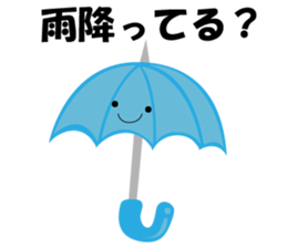 Pretty character's sticker with greeting sticker #1638181