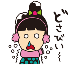mikawaben girl sticker sticker #1638964