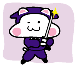 Cat ninjasToromi and Shinobu sticker #1639103