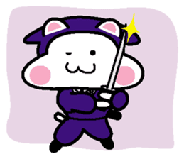 Cat ninjasToromi and Shinobu sticker #1639103