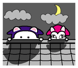 Cat ninjasToromi and Shinobu sticker #1639136