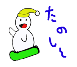 the Snowman sticker #1639216