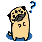 pug pug pug sticker #1639266