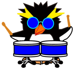 Rock'n Penguins BAND ORCHESTRA sticker #1639379