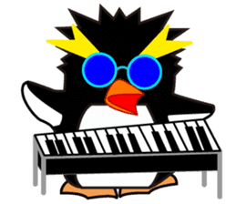 Rock'n Penguins BAND ORCHESTRA sticker #1639382