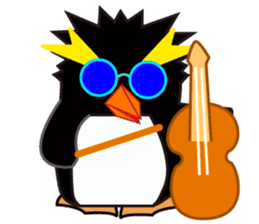 Rock'n Penguins BAND ORCHESTRA sticker #1639385