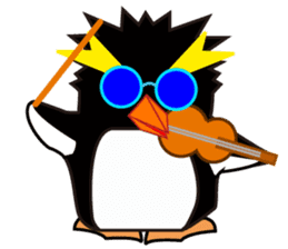 Rock'n Penguins BAND ORCHESTRA sticker #1639386