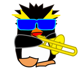Rock'n Penguins BAND ORCHESTRA sticker #1639397