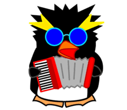 Rock'n Penguins BAND ORCHESTRA sticker #1639399