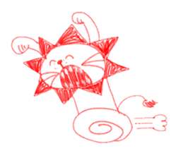 led lion chan sticker #1640511