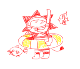 led lion chan sticker #1640522