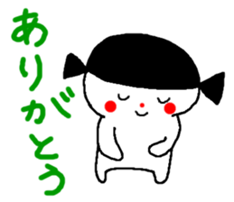 Snowman girls of Momoro sticker #1640739