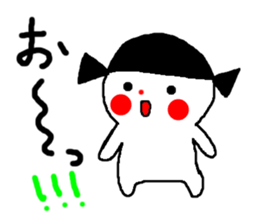 Snowman girls of Momoro sticker #1640748