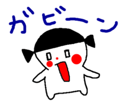 Snowman girls of Momoro sticker #1640750